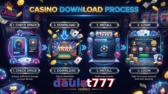Game list for Daulat777 download section
