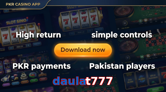 Main screen of Daulat777 gamedownload page for PK players