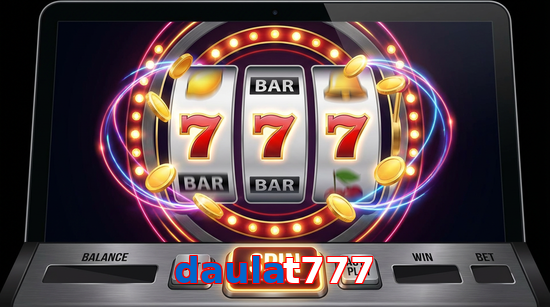 Main screen of Daulat777 slots page for PK players